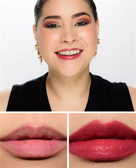 ysl vinyl cream lip stain 407 dupe|comparisons: duping ysl carmin session with korean lip stains.